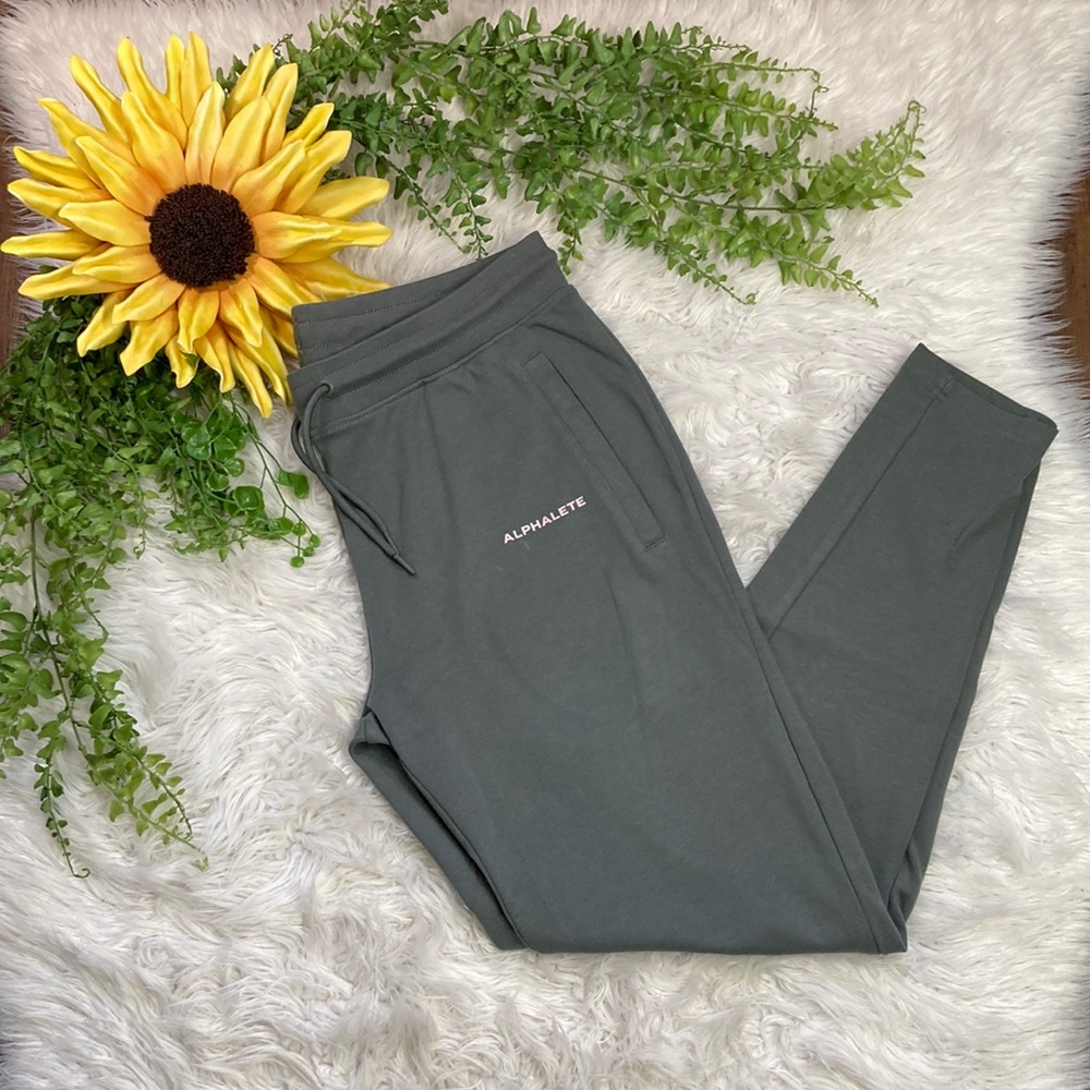 Alphalete Men’s Jogger Pants Gray Sizes X-Large